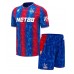 Camisa de time de futebol Crystal Palace Eberechi Eze #10 Replicas 1º Equipamento Infantil 2024-25 Manga Curta (+ Calças curtas)